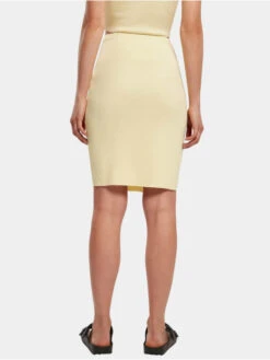 URBAN CLASSICS Damen Rock Ladies Rib Knit In Gelb -URBAN CLASSICS Verkäufe urban classics rock gelb 900835 1