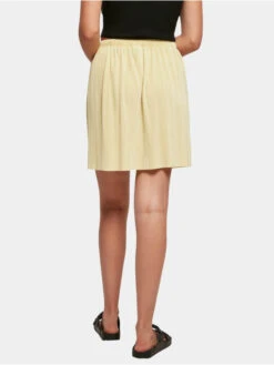 URBAN CLASSICS Damen Rock Ladies Plisse Mini In Gelb -URBAN CLASSICS Verkäufe urban classics rock gelb 900892 1
