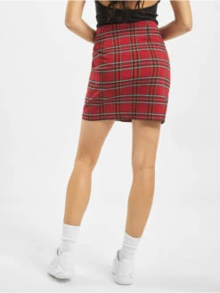 URBAN CLASSICS Damen Rock Checker In Rot -URBAN CLASSICS Verkäufe urban classics rock rot 665711 1