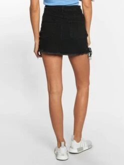 URBAN CLASSICS Damen Rock Lace Up Denim In Schwarz 5 URBAN CLASSICS Damen Rock Lace Up Denim In Schwarz -URBAN CLASSICS Verkäufe urban classics rock schwarz 475090 1