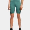 URBAN CLASSICS Damen Shorts Ladies High Waist Tech Mesh Cycle In Grün -URBAN CLASSICS Verkäufe urban classics shorts gruen 899261