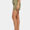 URBAN CLASSICS Damen Shorts Ladies Paperbag In Khaki -URBAN CLASSICS Verkäufe urban classics shorts khaki 900784