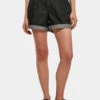 URBAN CLASSICS Damen Shorts Ladies High Waist Boyfriend In Schwarz -URBAN CLASSICS Verkäufe urban classics shorts schwarz 914978