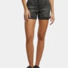URBAN CLASSICS Damen Shorts Ladies Vintage Denim In Schwarz -URBAN CLASSICS Verkäufe urban classics shorts schwarz 953404