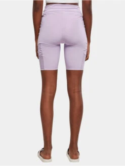 URBAN CLASSICS Damen Shorts Ladies High Waist Tech Mesh In Violet -URBAN CLASSICS Verkäufe urban classics shorts violet 899271 1