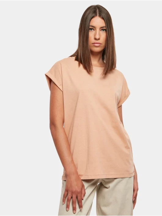 URBAN CLASSICS Damen T-Shirt Ladies Extended Shoulder In Gelb 3 URBAN CLASSICS Damen T-Shirt Ladies Extended Shoulder In Gelb
