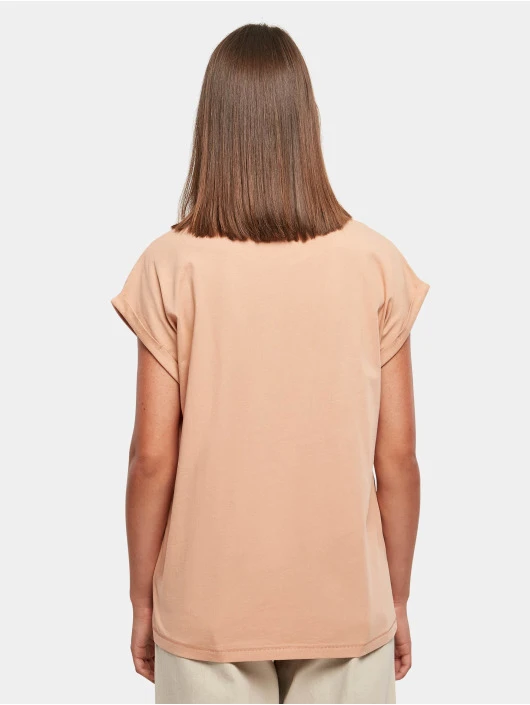 URBAN CLASSICS Damen T-Shirt Ladies Extended Shoulder In Gelb 4 URBAN CLASSICS Damen T-Shirt Ladies Extended Shoulder In Gelb – Bild 2