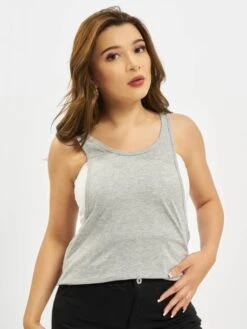 URBAN CLASSICS Damen Tank Tops Ladies Loose In Grau