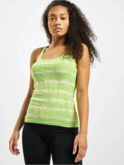 URBAN CLASSICS Damen Tank Tops Batik In Grün