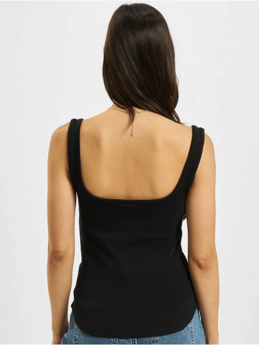 URBAN CLASSICS Damen Tank Tops Wide In Schwarz 4 URBAN CLASSICS Damen Tank Tops Wide In Schwarz – Bild 2