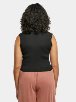 URBAN CLASSICS Damen Tank Tops Ladies Short Corsage In Schwarz -URBAN CLASSICS Verkäufe urban classics tank tops schwarz 953439 1