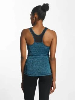 URBAN CLASSICS Damen Tank Tops Active Melange Trainings In Türkis -URBAN CLASSICS Verkäufe urban classics tank tops tuerkis 399212 1