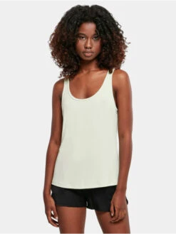 URBAN CLASSICS Damen Top Ladies Modal Loose In Grün
