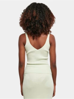 URBAN CLASSICS Damen Top Ladies Rib Knit In Grün -URBAN CLASSICS Verkäufe urban classics top gruen 900292 1