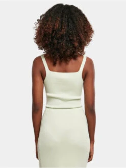 URBAN CLASSICS Damen Top Ladies Cropped Knit In Grün -URBAN CLASSICS Verkäufe urban classics top gruen 900455 1