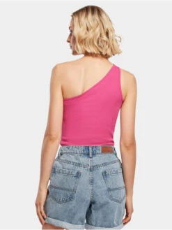 URBAN CLASSICS Damen Top Ladies Cropped Asymmetric In Pink 5 URBAN CLASSICS Damen Top Ladies Cropped Asymmetric In Pink -URBAN CLASSICS Verkäufe urban classics top pink 912606 1