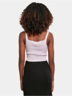 URBAN CLASSICS Damen Top Ladies Cropped In Violet -URBAN CLASSICS Verkäufe urban classics top violet 900464 1