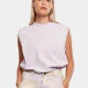 URBAN CLASSICS Damen Top Ladies Organic Heavy Padded Shoulder In Violet 1 URBAN CLASSICS Damen Top Ladies Organic Heavy Padded Shoulder In Violet -URBAN CLASSICS Verkäufe urban classics top violet 900986