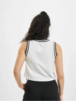 URBAN CLASSICS Damen Top Mesh Crop In Weiß -URBAN CLASSICS Verkäufe urban classics top weiss 474308 1